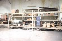 Racking with assortment of tooling