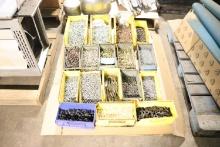 assortment of nuts, bolts, washer