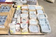 assembly of nuts, bolts, washers