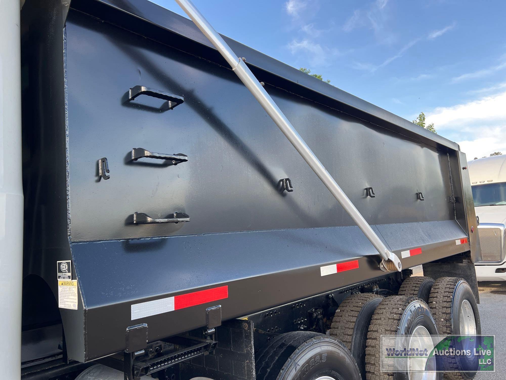 2018 MACK GU713 TRI-AXLE DUMP TRUCK, VIN # 1M2AX04C3JM038056