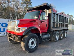 2006 INTERNATIONAL 7600 TRI-AXLE DUMP TRUCK, VIN # 1HSWXAHT66J340564