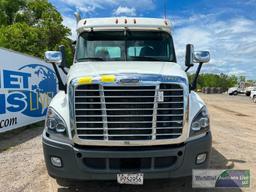 2018 FREIGHTLINER CASCADIA 125 DAY CAB ROAD TRACTOR, VIN # 1FUJGEDV9JLJU4139