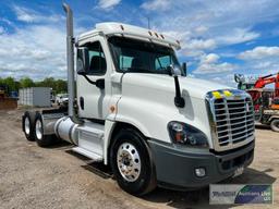 2018 FREIGHTLINER CASCADIA 125 DAY CAB ROAD TRACTOR, VIN # 1FUJGEDV9JLJU4139