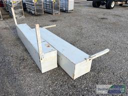 PAIR OF SIDE MOUNTED TOOL BOXES