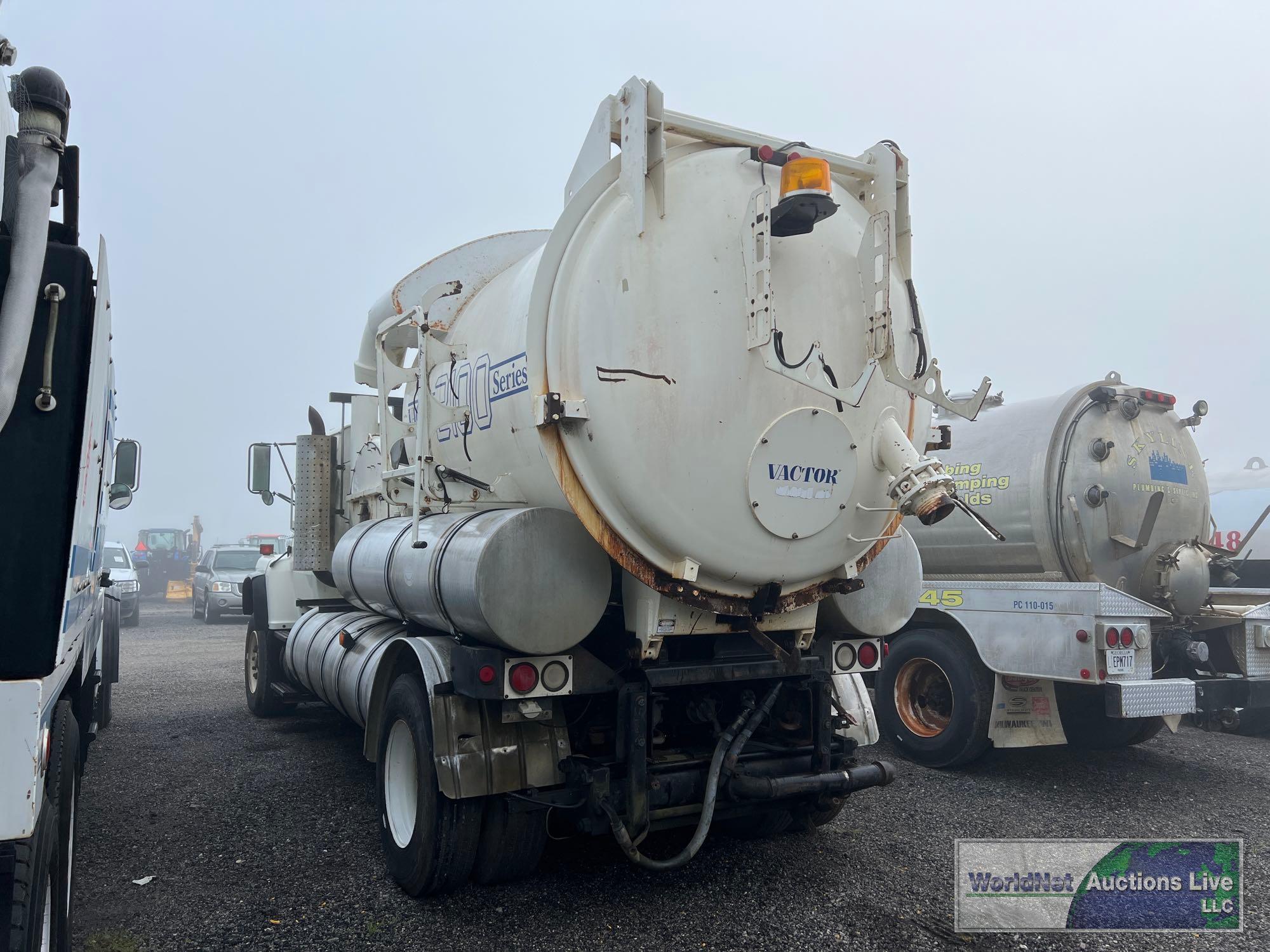 1997 FORD LN8000 VACUUM TRUCK, VIN # 1FDYR82E6VVA10229