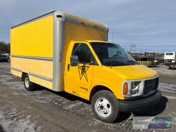 2002 GMC 3500 BOX TRUCK, VIN # 1GDHG31R421901538