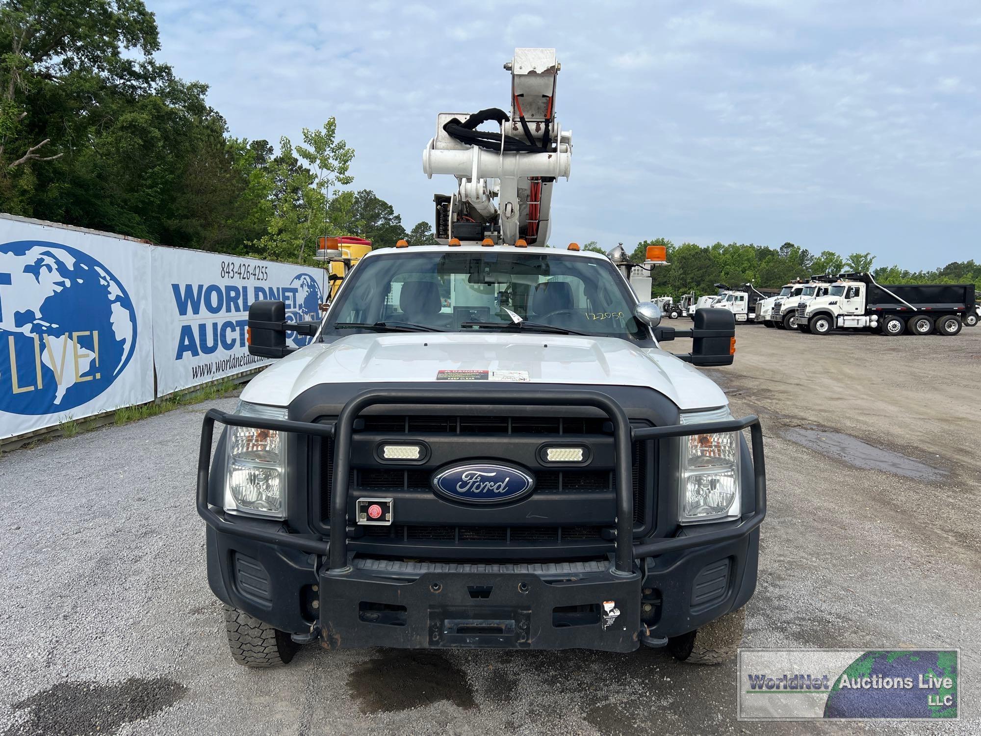 2016 FORD F-550XL SUPER DUTY BUCKET TRUCK, VIN # 1FDUF5HT9GED42468