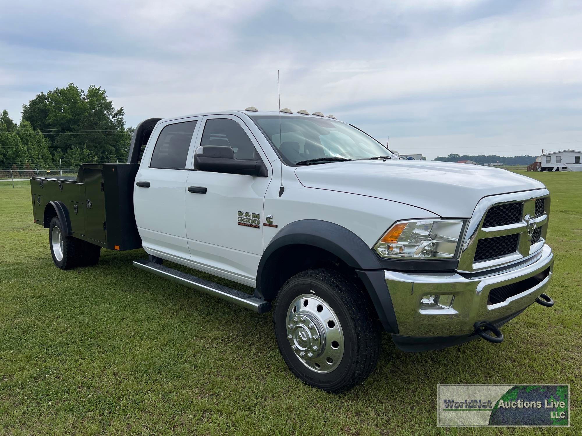 2017 RAM 5500 HEAVY DUTY TRUCK, VIN # 3C7WRNFL5HG541277