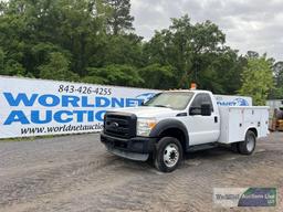 2014 FORD F-450XL SUPER DUTY SERVICE TRUCK VIN # 1FDUF4GY2EEB19824