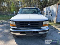 1997 FORD F-SUPER DUTY SERVICE TRUCK, VIN # 3FELF47F2VMA15897