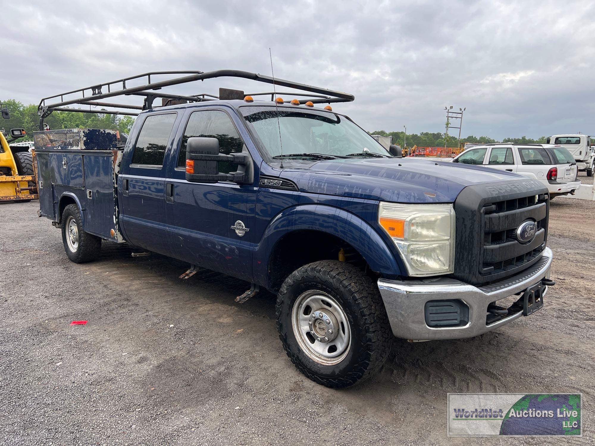 2012 FORD F-350XL SUPER DUTY SERVICE TRUCK, VIN # 1FD8W3FT2CEB19241