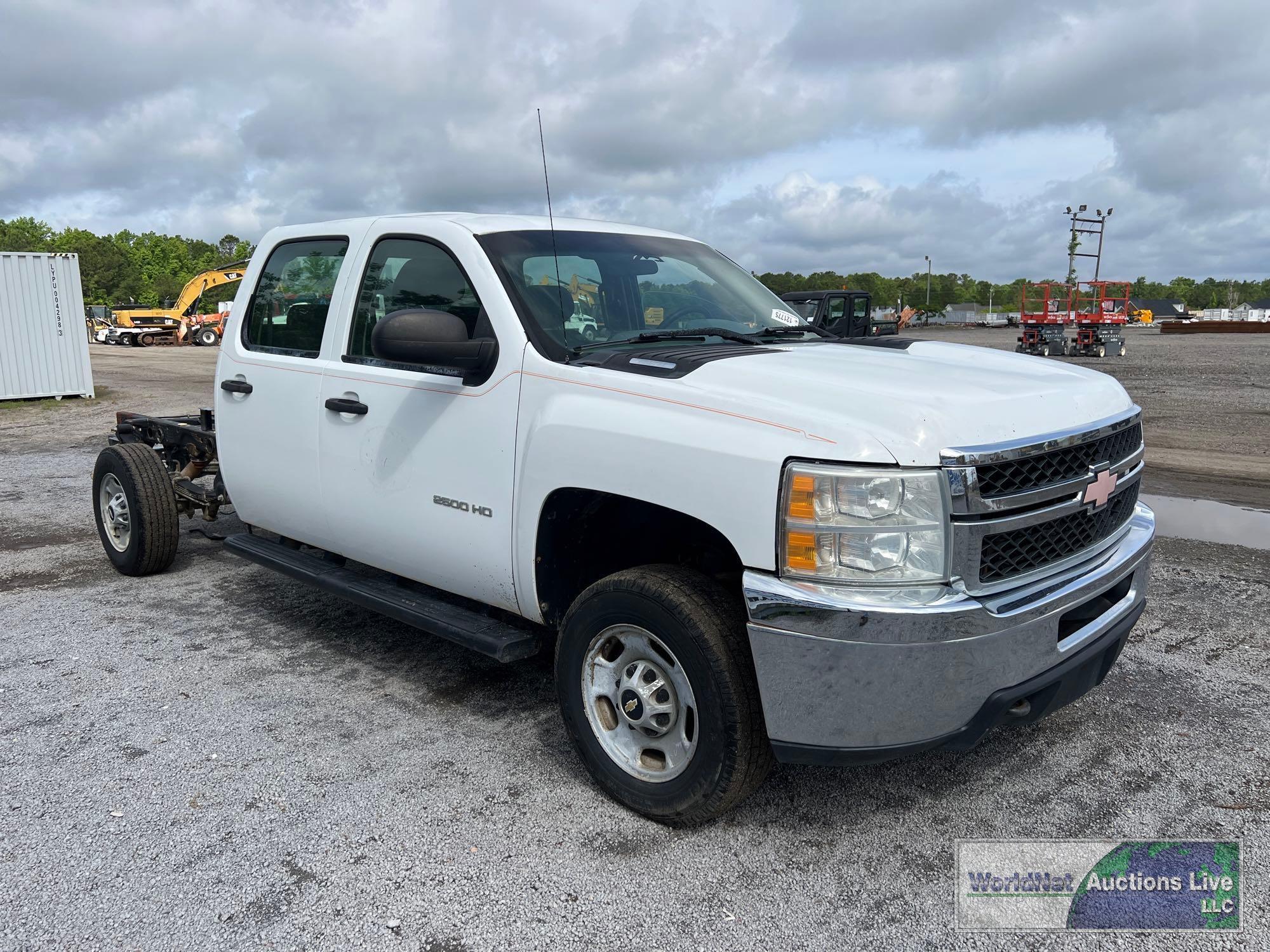 2012 CHEVROLET SILVERADO 2500HD CAB & CHASSIS, VIN # 1GC1CVCG3CF193098