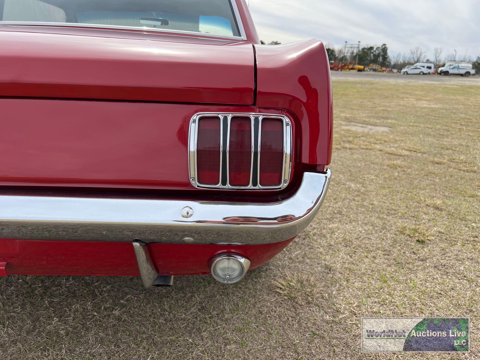 1966 FORD MUSTANG VIN-6R07C212198