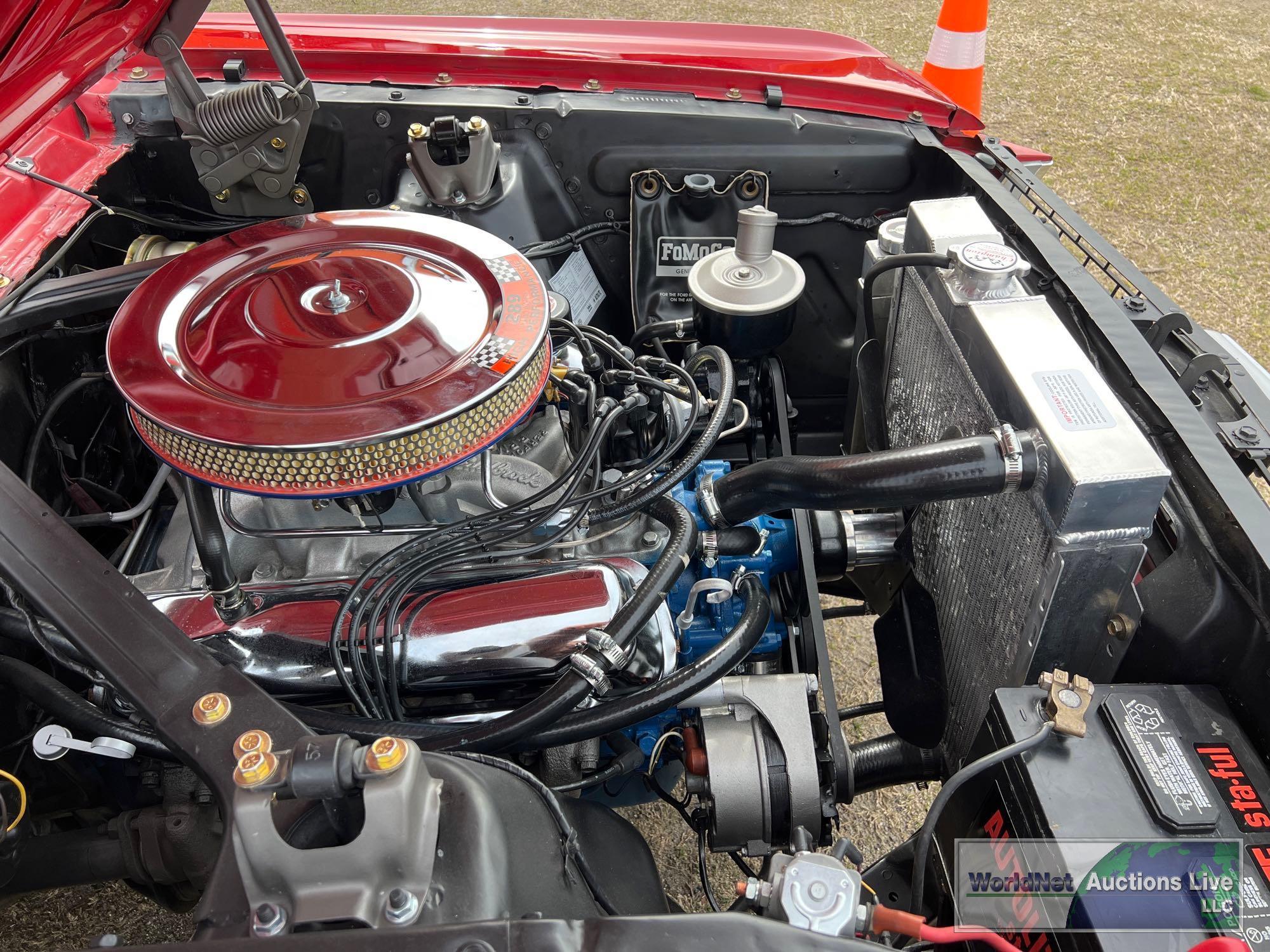 1966 FORD MUSTANG VIN-6R07C212198