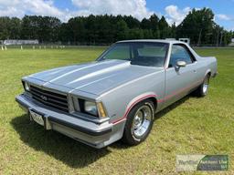 1979 CHEVROLET EL CAMINO SS SN-JW80H9R500579