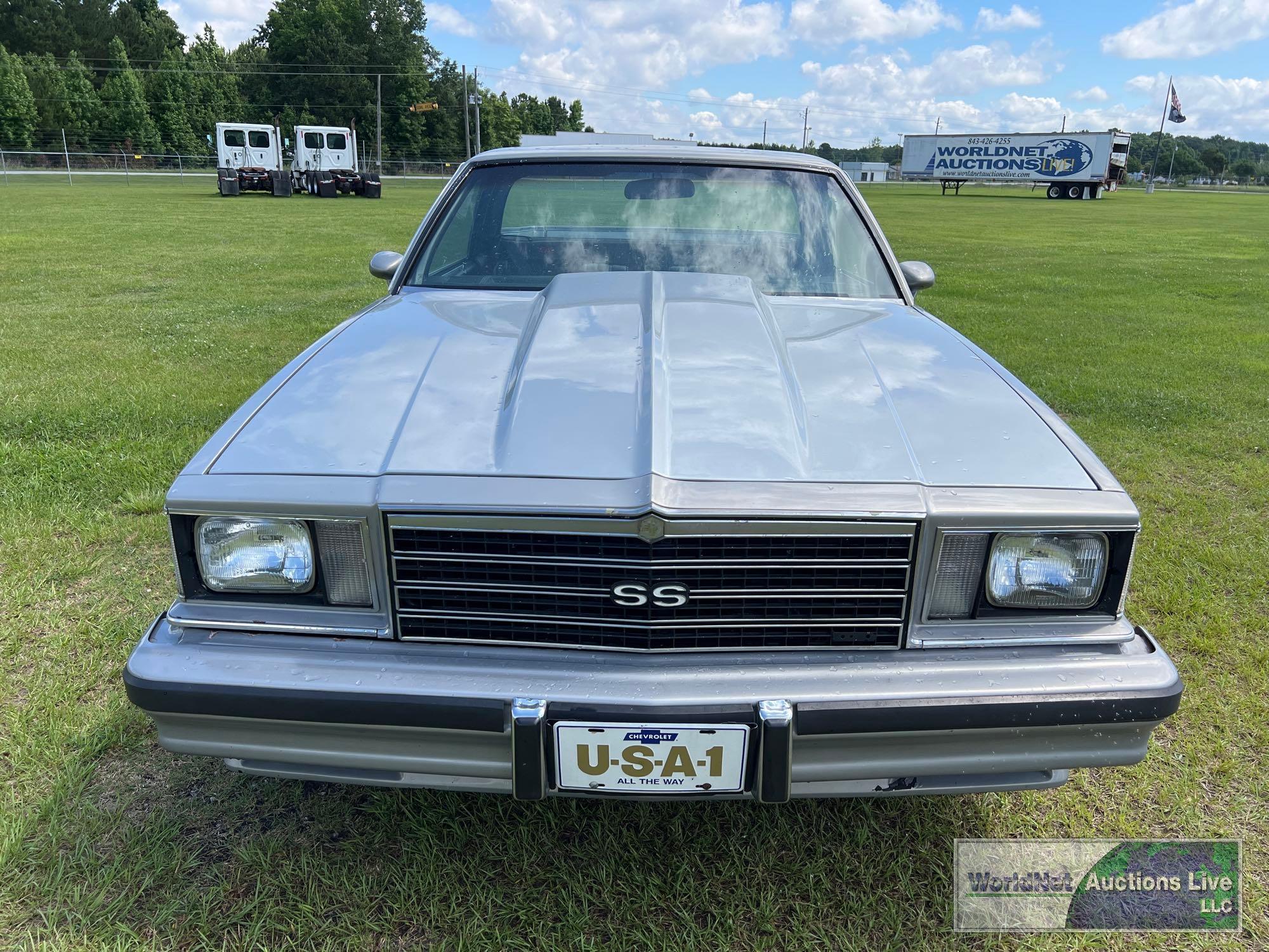 1979 CHEVROLET EL CAMINO SS SN-JW80H9R500579