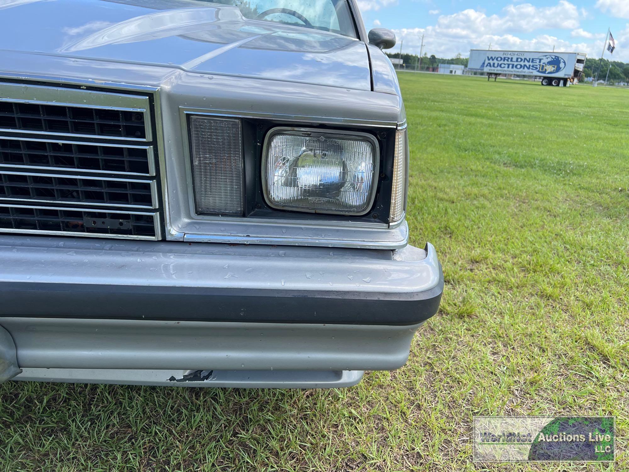 1979 CHEVROLET EL CAMINO SS SN-JW80H9R500579