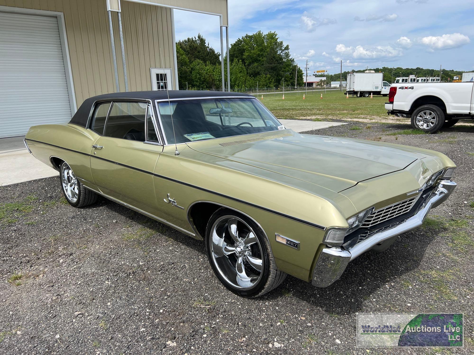 1968 CHEVROLET IMPALA CUSTOM VIN-164478J131105