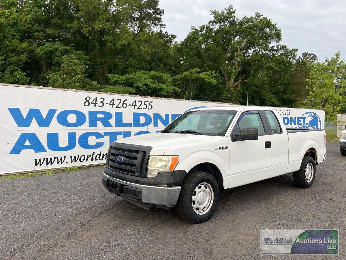 2009 FORD F-150XL PICKUP TRUCK, VIN # 1FTRX12W59FB12409