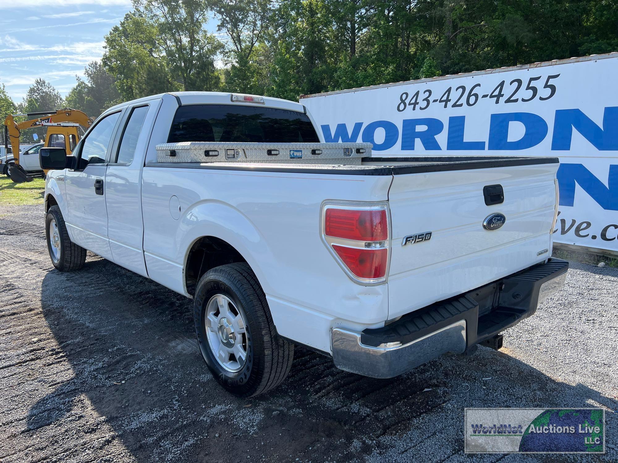 2012 FORD F-150XLT PICKUP TRUCK, VIN # 1FTFX1CF0CFC15777