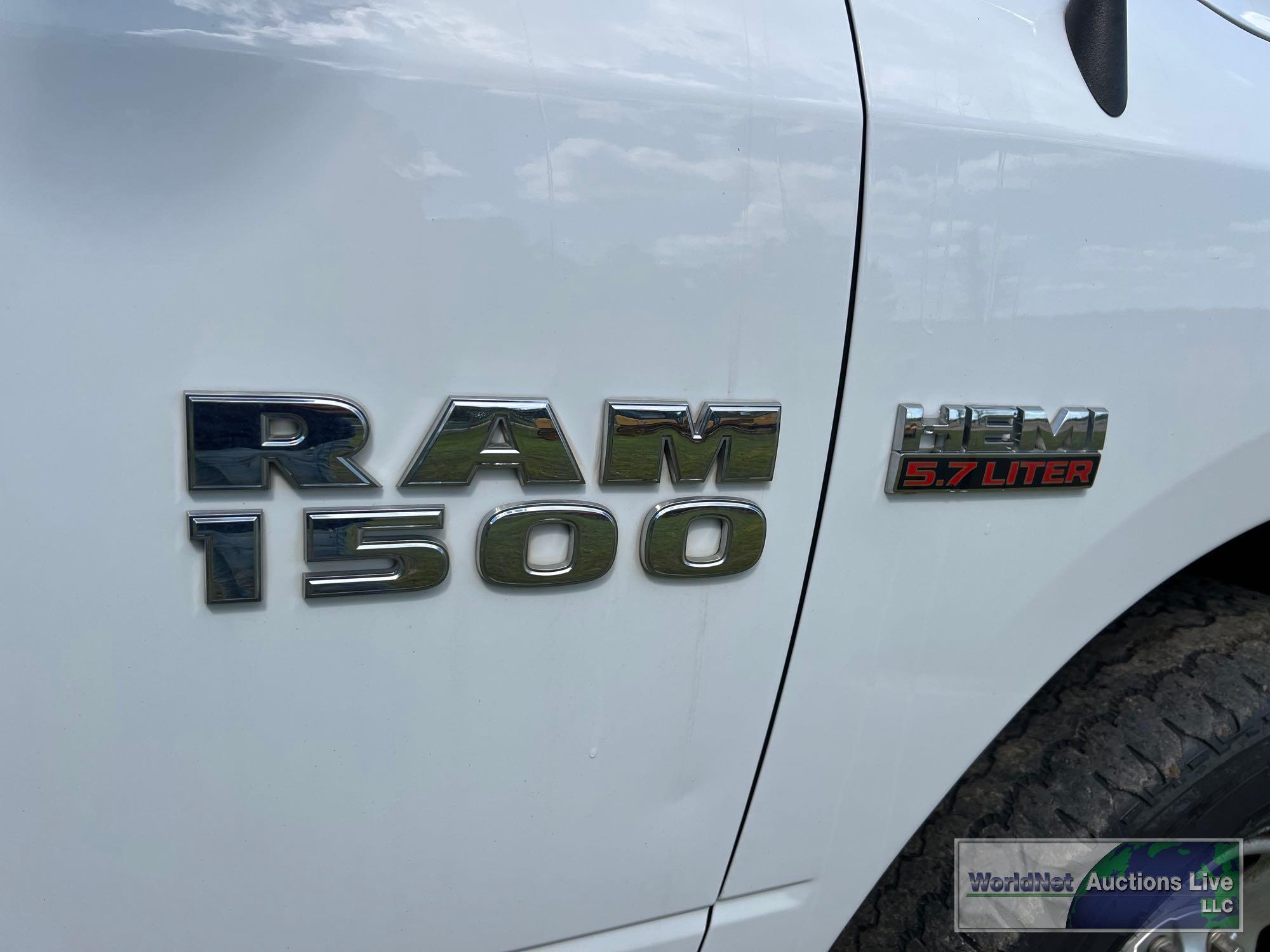 2014 RAM 1500 PICKUP TRUCK, VIN # 1C6RR7FT0ES210964