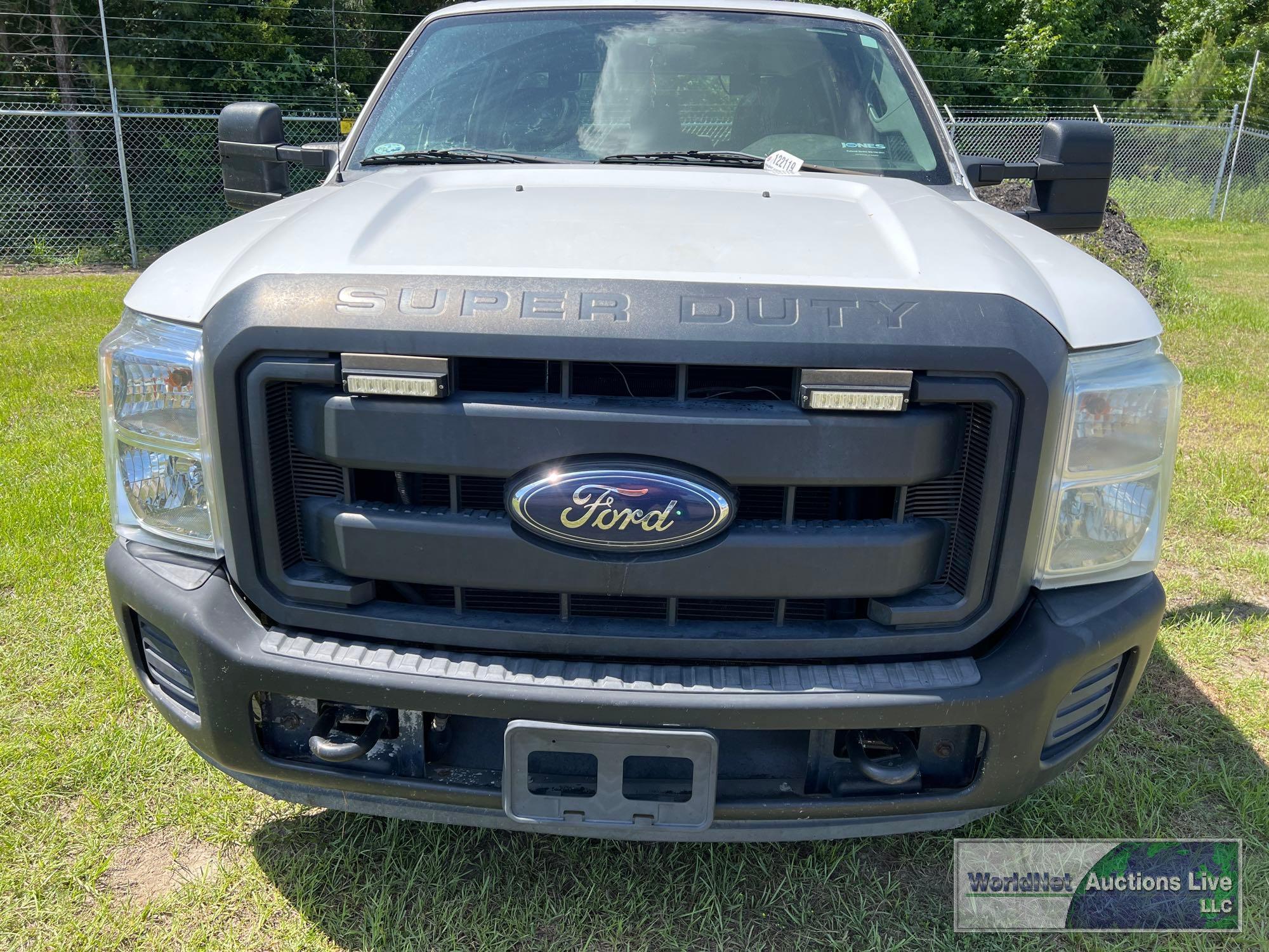 2013 FORD F-250XL SUPER DUTY PICKUP TRUCK, VIN # 1FT7W2A69DEB25356