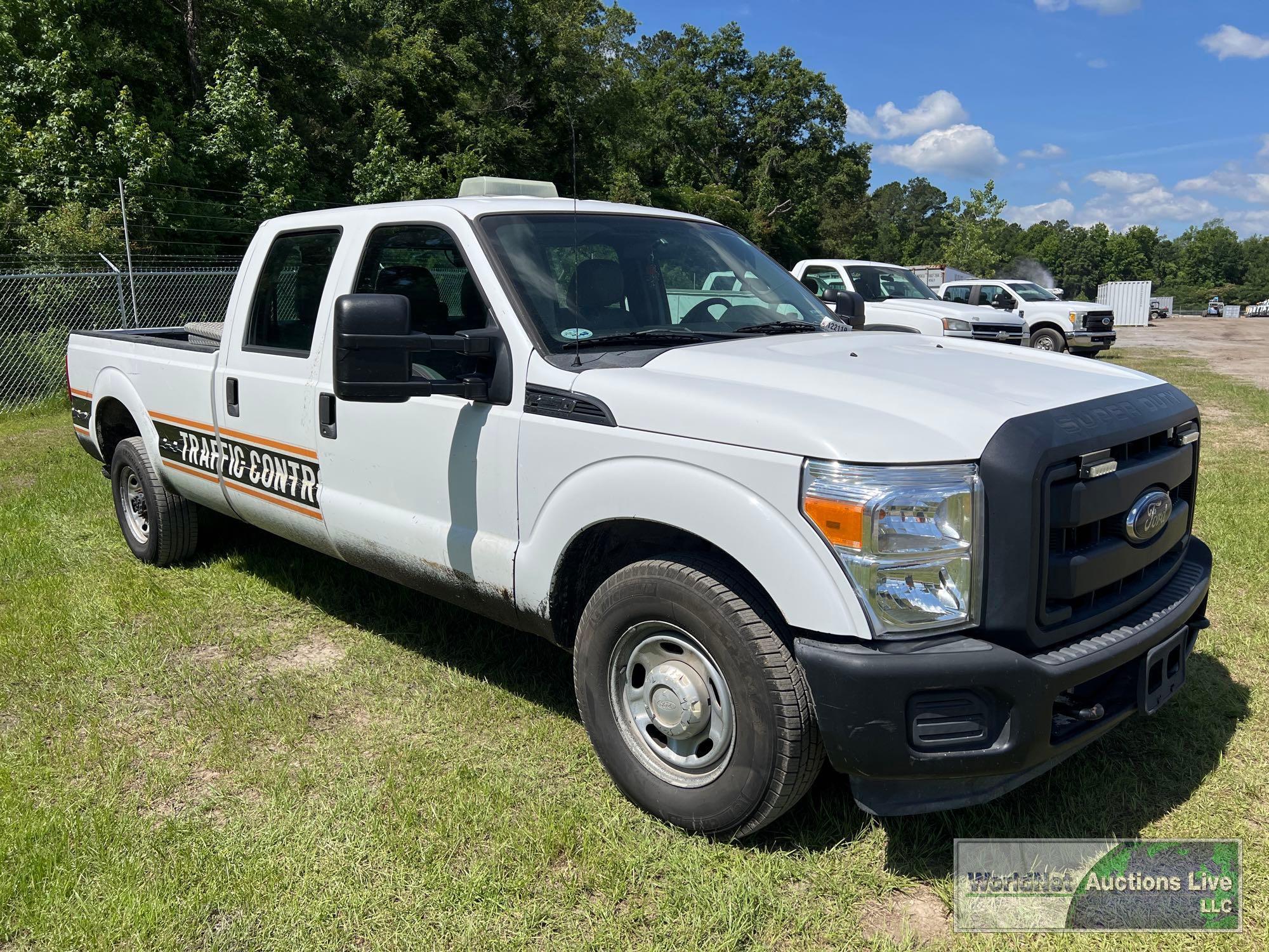 2013 FORD F-250XL SUPER DUTY PICKUP TRUCK, VIN # 1FT7W2A69DEB25356