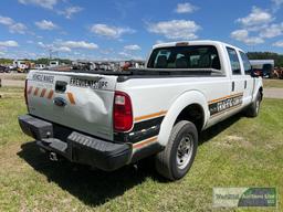 2013 FORD F-250XL SUPER DUTY PICKUP TRUCK, VIN # 1FT7W2A69DEB25356