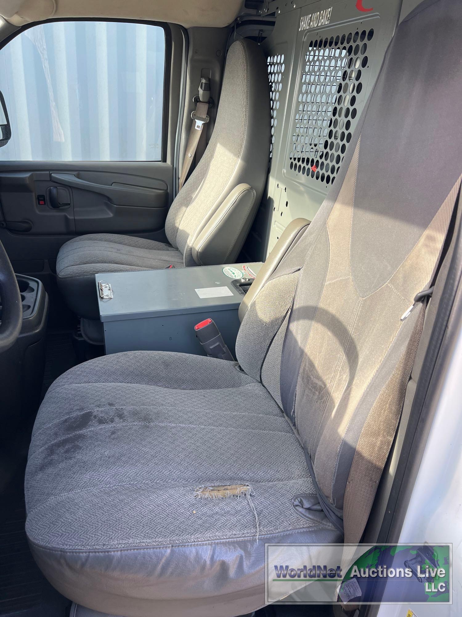 2010 CHEVROLET EXPRESS VAN, VIN # 1GCZGGAAXA1141009