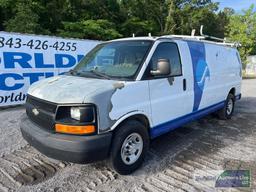 2010 CHEVROLET EXPRESS VAN, VIN # 1GCZGGAAXA1141009