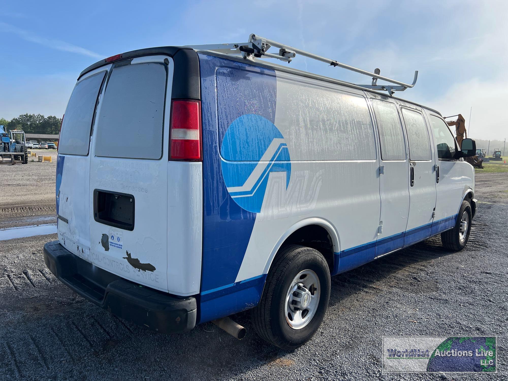 2010 CHEVROLET EXPRESS VAN, VIN # 1GCZGGAAXA1141009