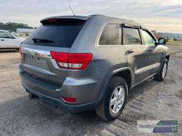 2013 JEEP GRAND CHEROKEE LAREDO (MPV), VIN # 1C4RJFAG8DC553597