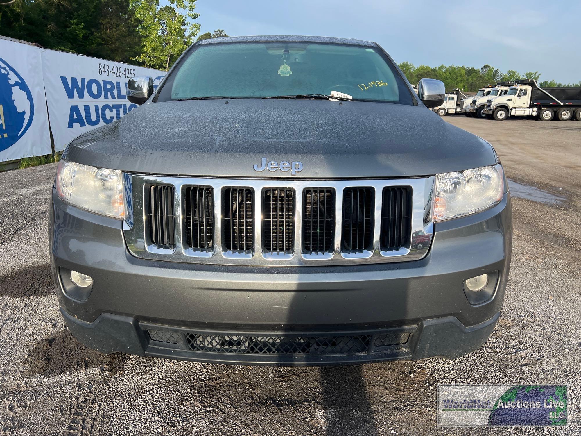 2013 JEEP GRAND CHEROKEE LAREDO (MPV), VIN # 1C4RJFAG8DC553597