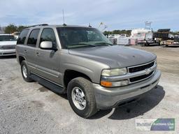 2003 CHEVROLET TAHOE (MPV), VIN # 1GNEK13Z73J181961