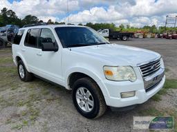 2010 FORD EXPLORER XLT (MPV), VIN # 1FMEU7DE7AUA22432