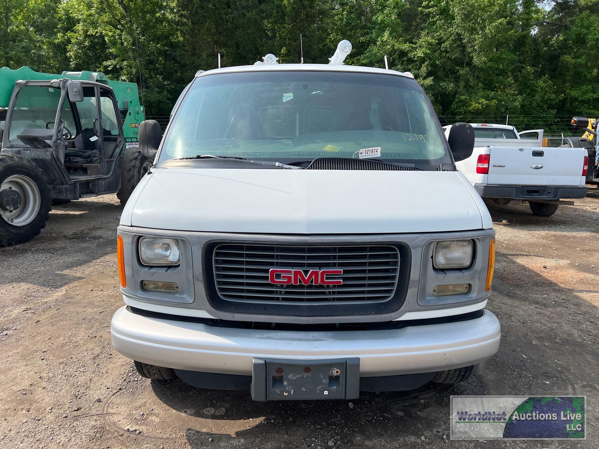 1999 GMC SAVANA 2500 CARGO VAN, VIN # 1GTGG25R9X1022015