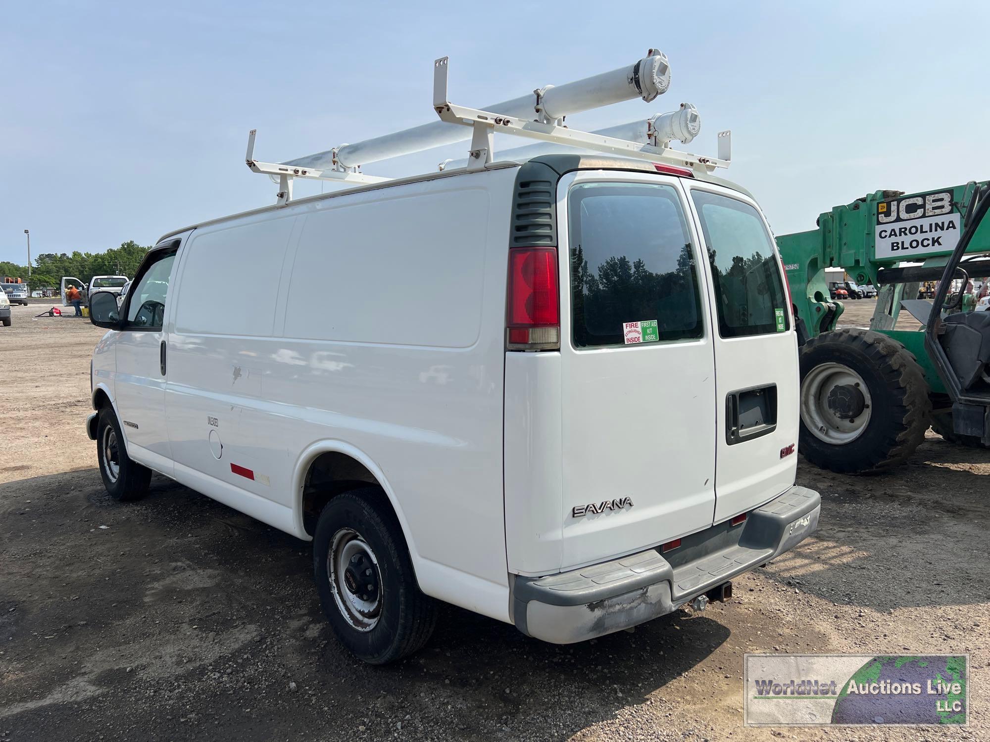 1999 GMC SAVANA 2500 CARGO VAN, VIN # 1GTGG25R9X1022015