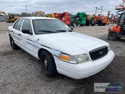 2011 FORD CROWN VICTORIA PASSENGER CAR, VIN # 2FABP7BV5BX115645