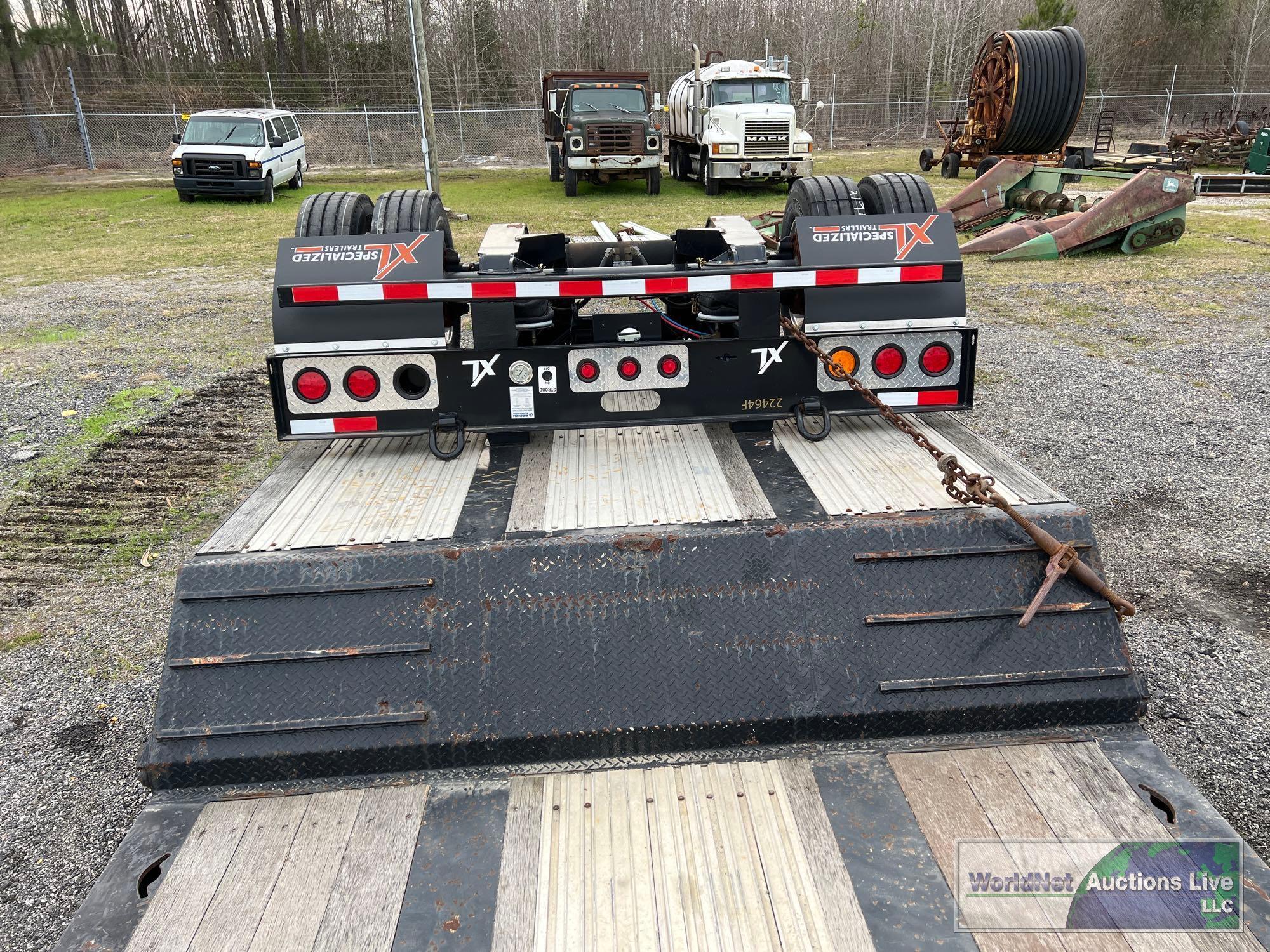 2020 XL SPECIALIZED XL-80-MFG HEAVY HAUL MECHANICAL LOW BOY TRAILER, VIN # 4U3J04824LL018205