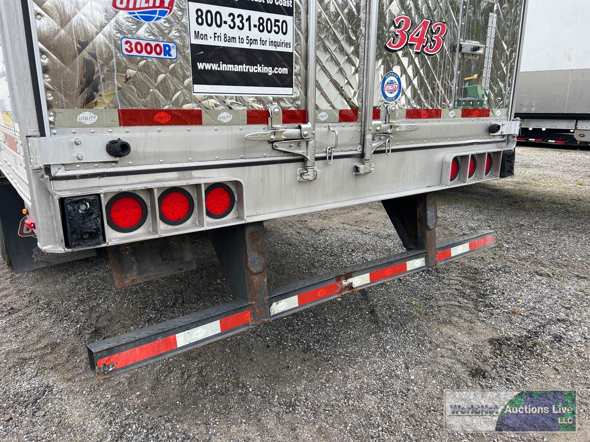 2017 UTILITY 3000R REEFER TRAILER, VIN # 1UYVS2534HM872105