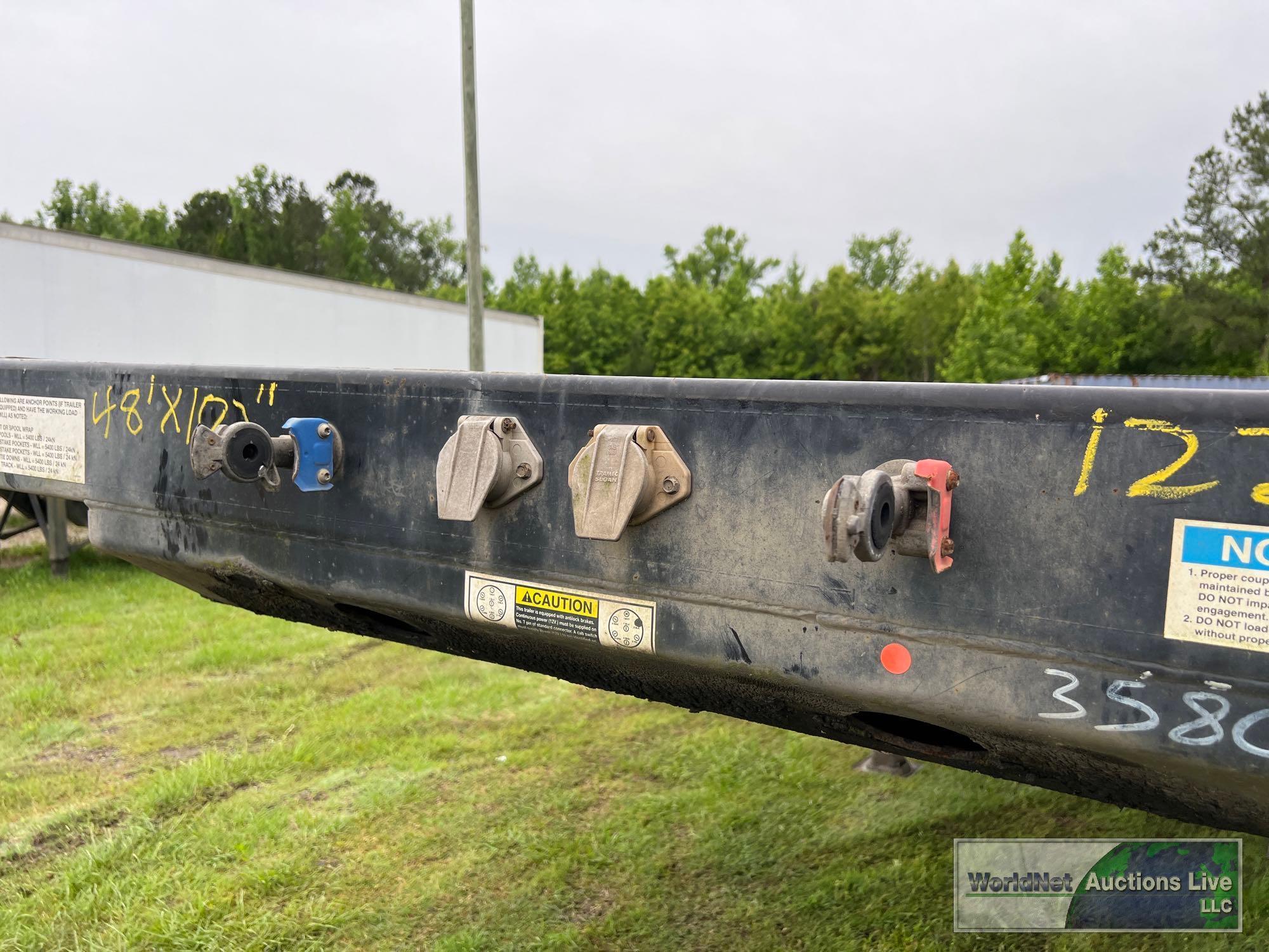 2019 FONTAINE INFINITY 48'x102'' FLAT BED TRAILER, VIN # 13N148203K1535806