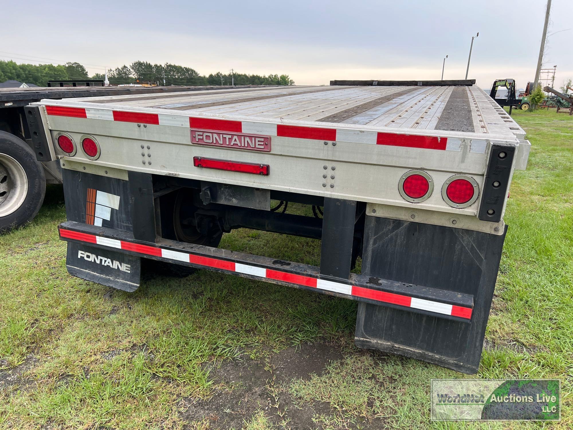 2019 FONTAINE INFINITY 48'x102'' FLAT BED TRAILER, VIN # 13N148203K1535806