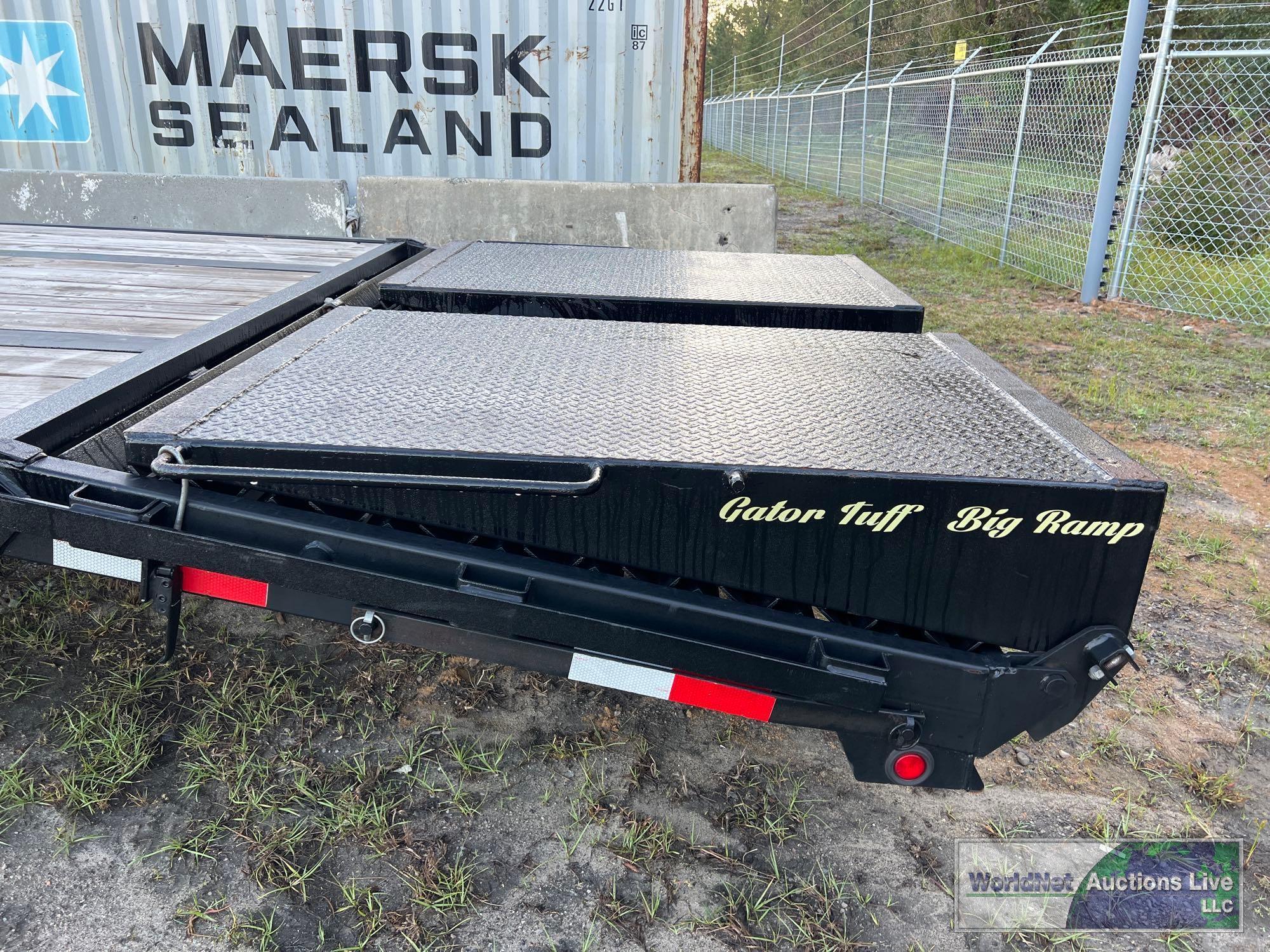 2022 GATORMADE 35+5 GOOSENECK TRAILER, VIN # 4Z1GF4021NS006484