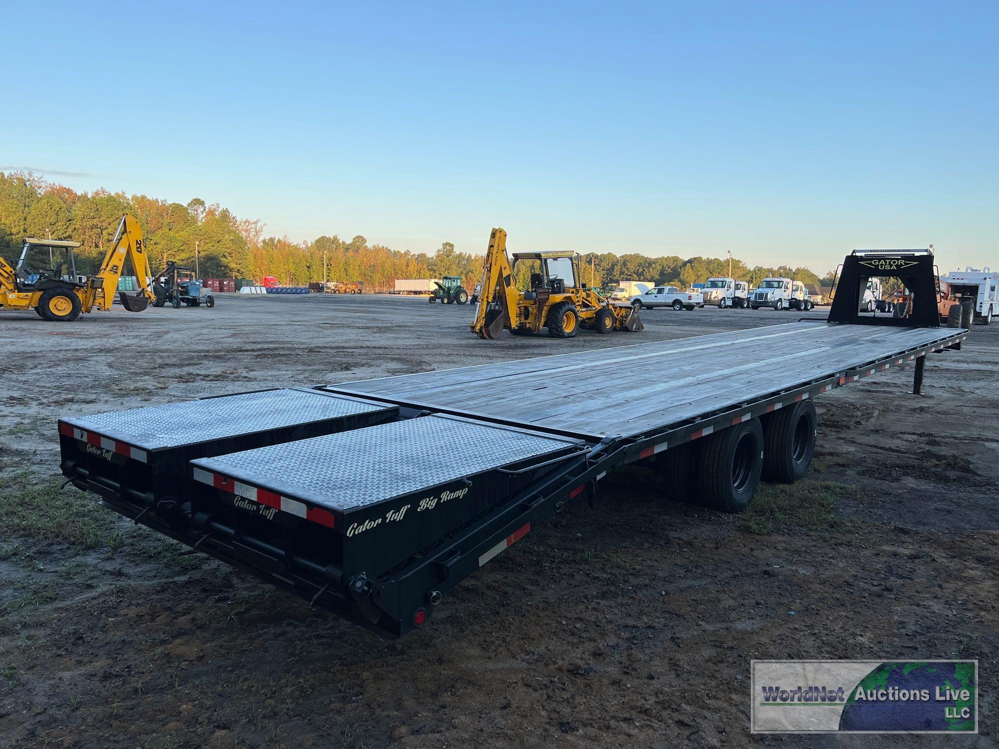 2022 GATORMADE 35+5 GOOSENECK TRAILER, VIN # 4Z1GF4021NS006484