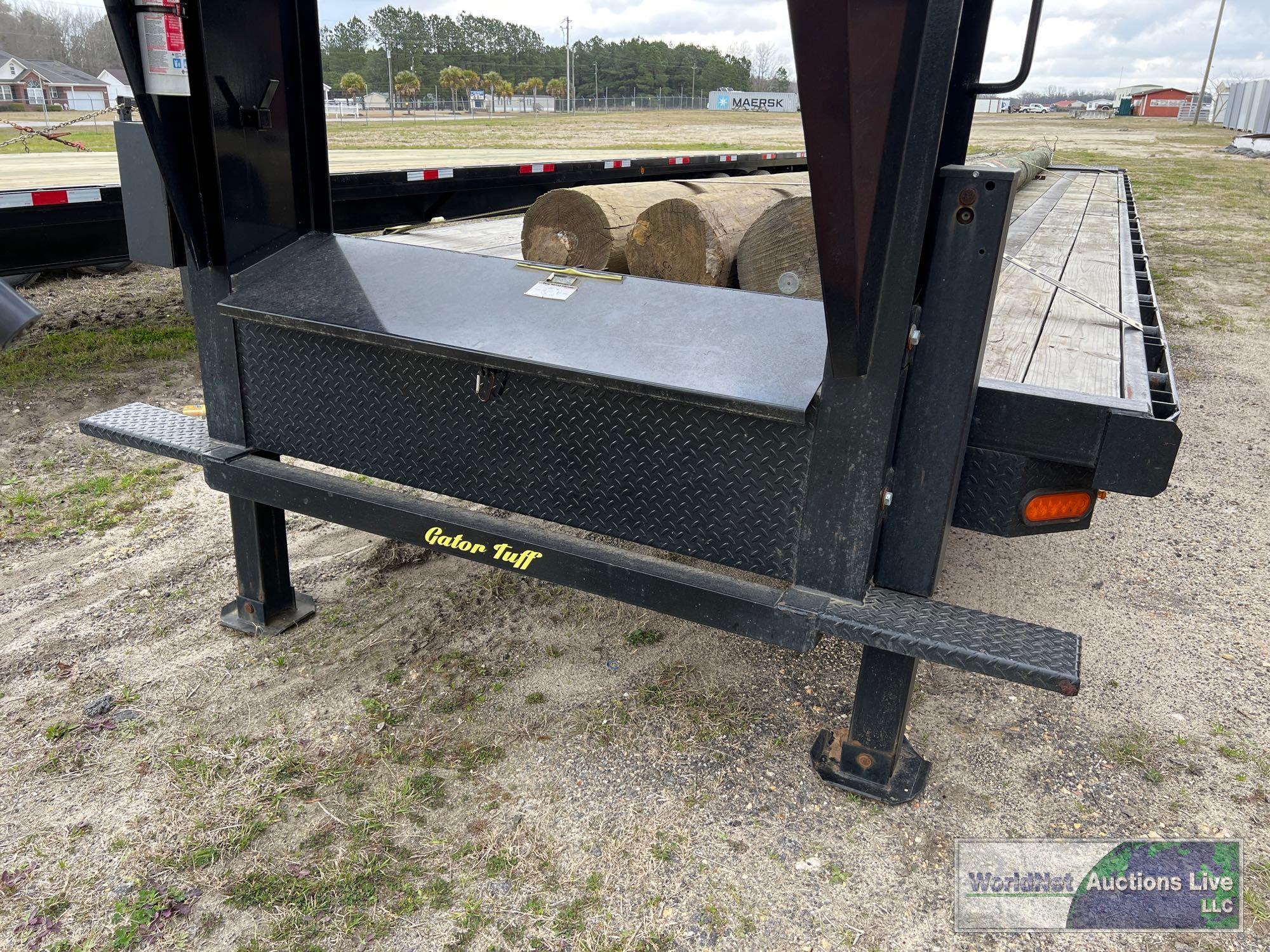 2022 GATORMADE 35+5 GOOSENECK TRAILER, VIN # 4Z1GF402XNS004085