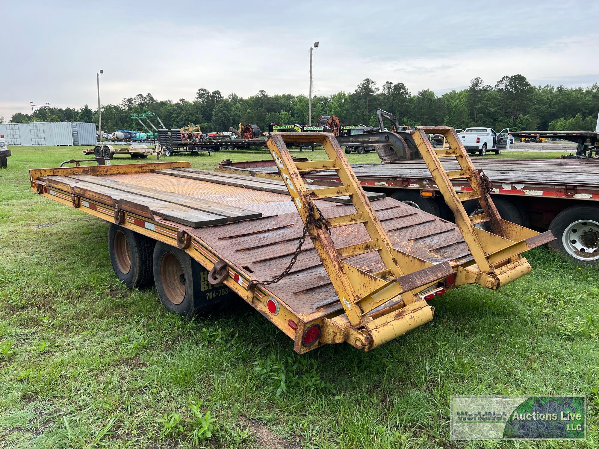 1988 HUDSON BROTHERS HTD18D TAG-ALONG TRAILER VIN-10HHTD1D3J1000191