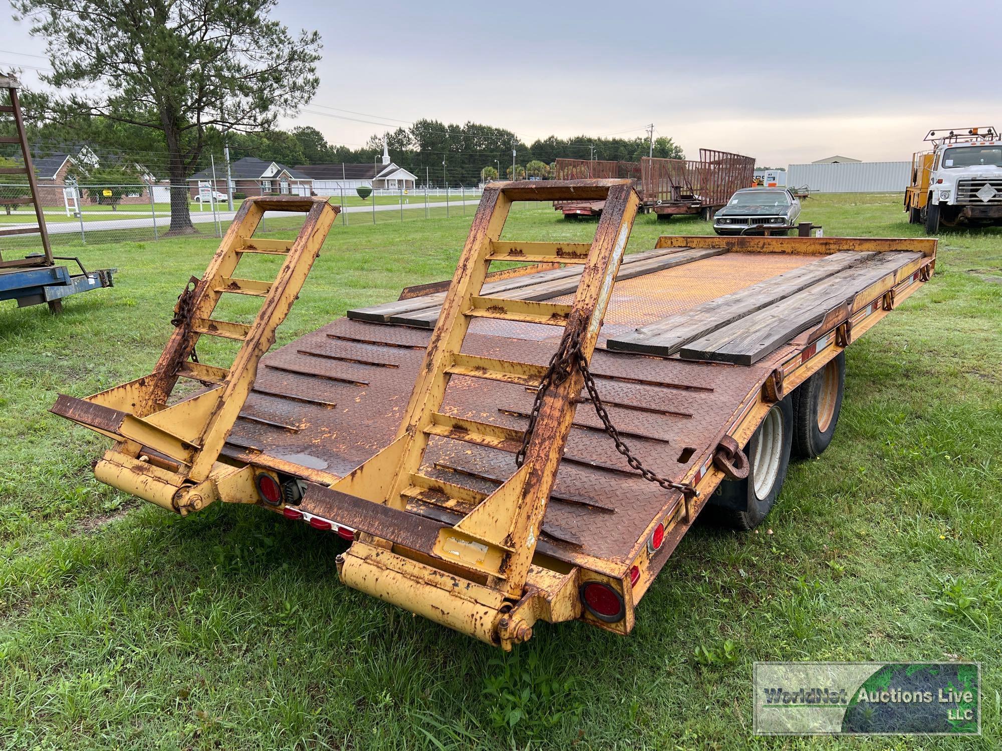 1988 HUDSON BROTHERS HTD18D TAG-ALONG TRAILER VIN-10HHTD1D3J1000191