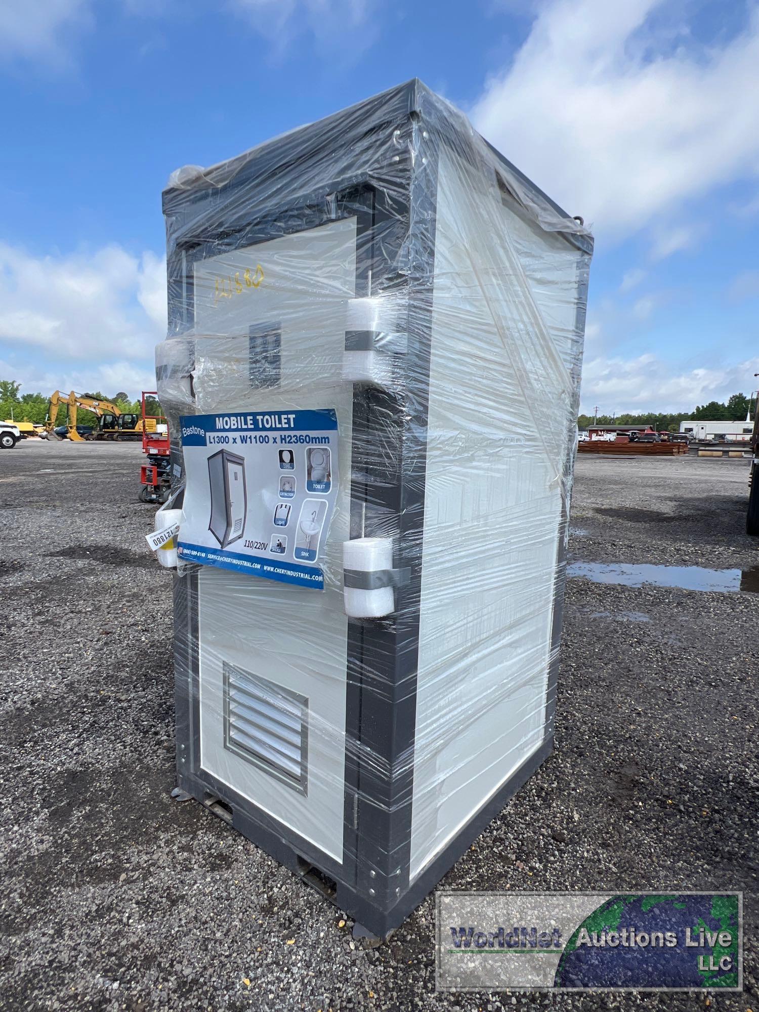 NEW/UNUSED BASTONE SINGLE STALL MOBILE TOILET