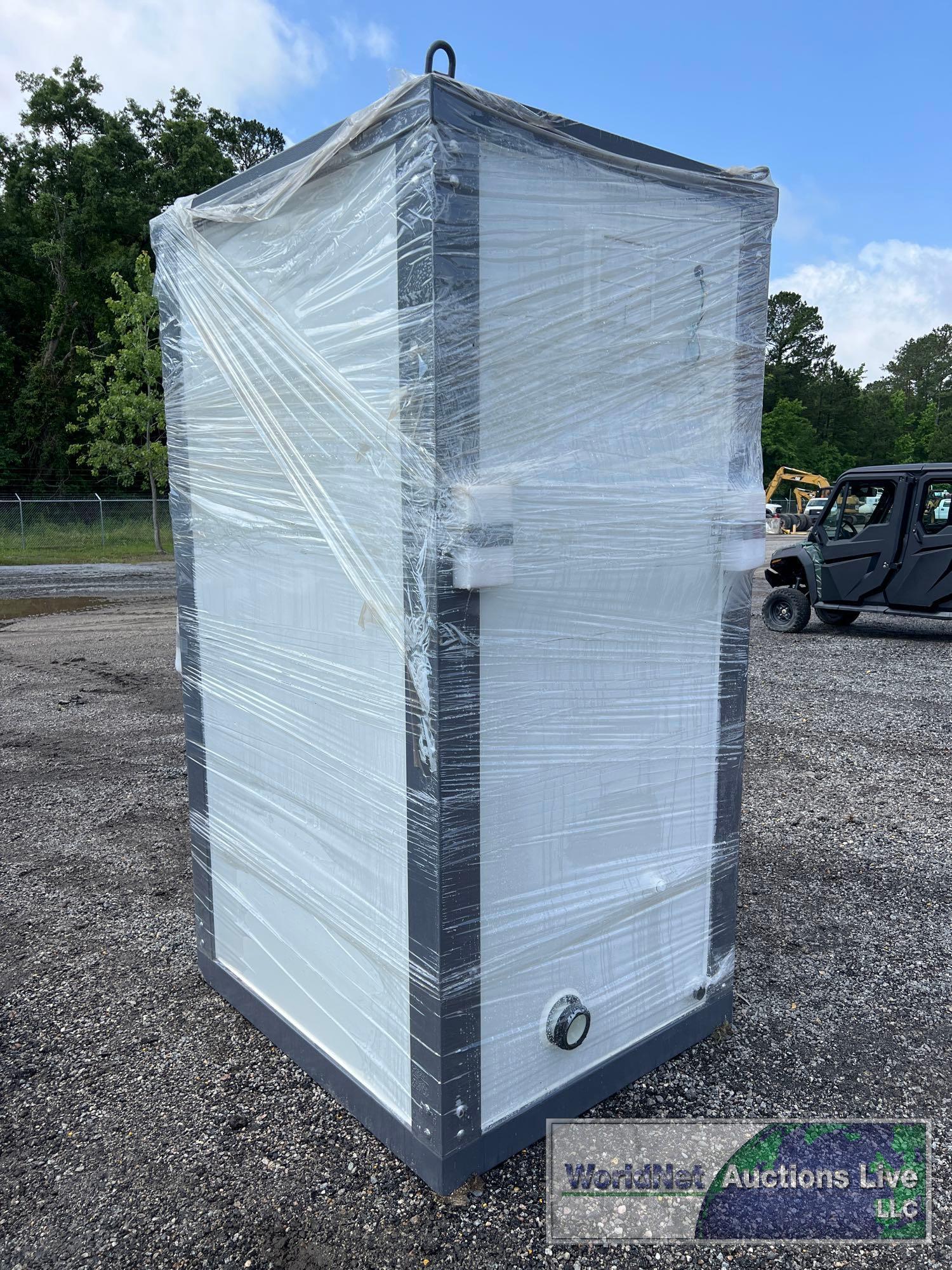 NEW/UNUSED BASTONE SINGLE STALL MOBILE TOILET