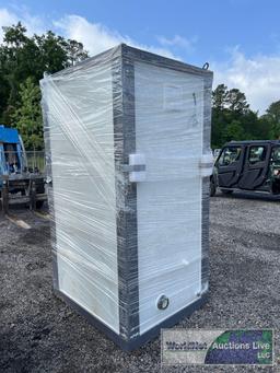 NEW/UNUSED BASTONE SINGLE STALL MOBILE TOILET